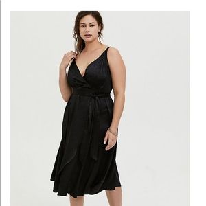 Black Wrap Dress